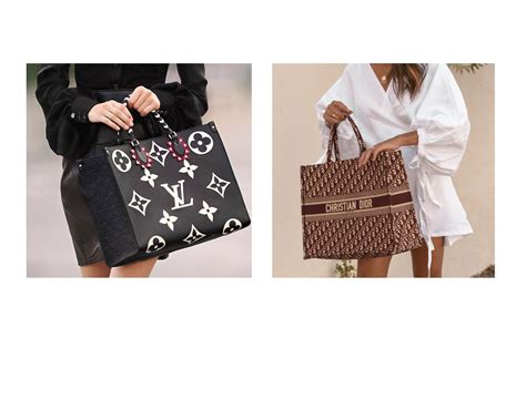 dior book tote 和 lv onthego哪个好看|DIOR Book Tote Reveal and LV On The Go comparison, plus .